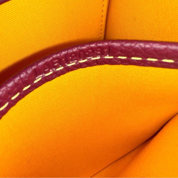 Goyard Belvedere II Messenger Bag Coated Canvas PM Burgundy - Picture 9 of 12